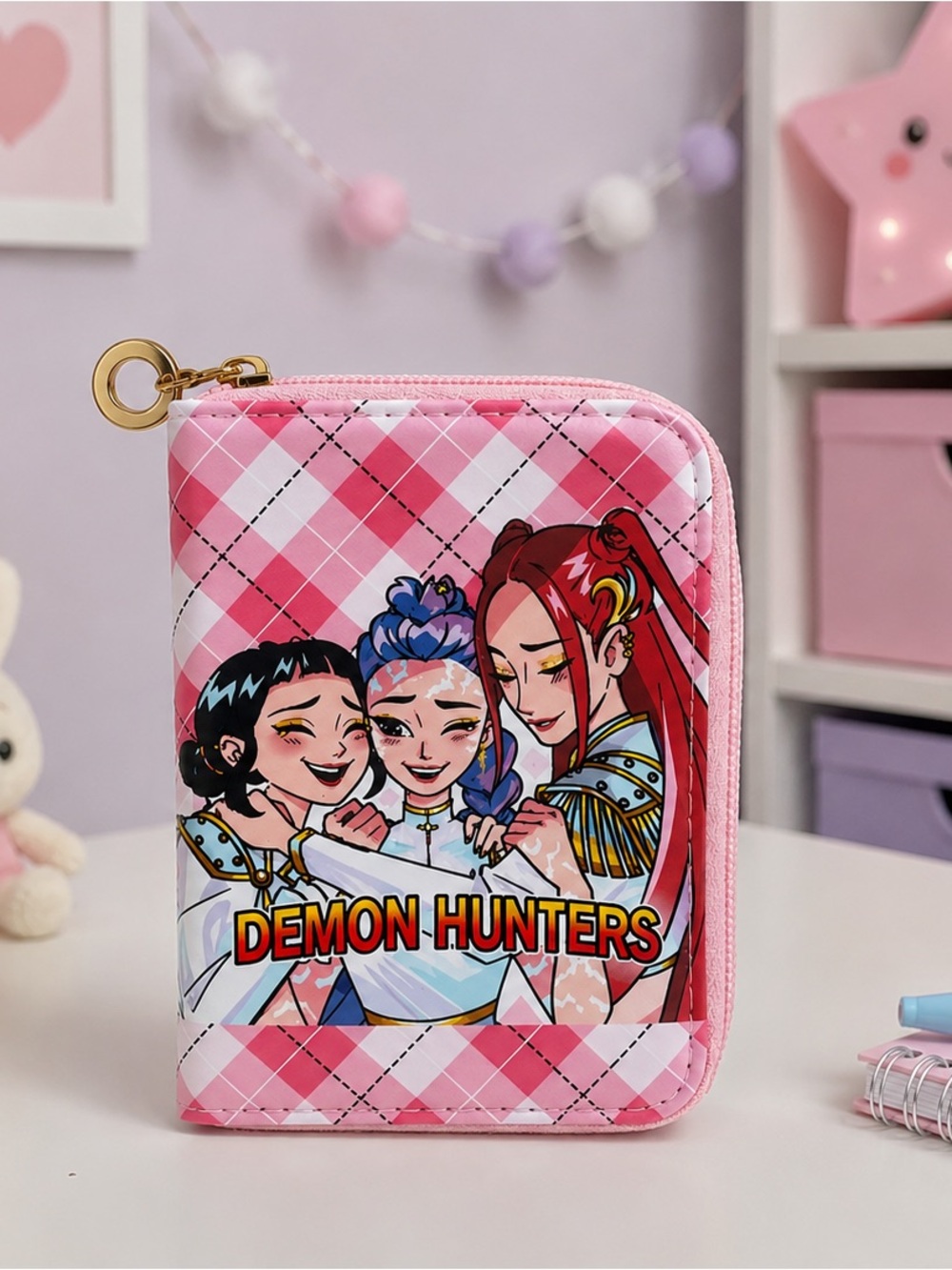 KPOP Demon Hunters Zipper Wallet